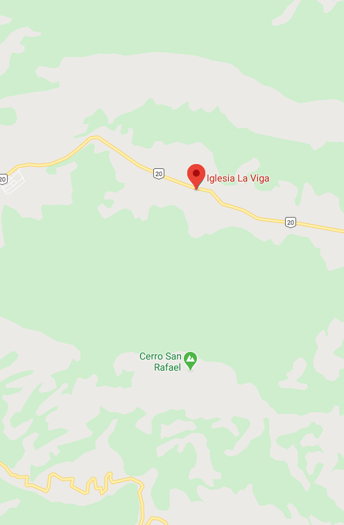 Ubicación de La Viga